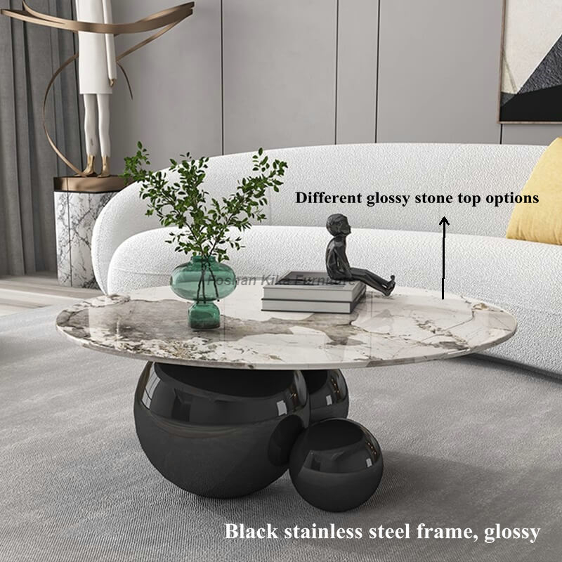 Black Side Table