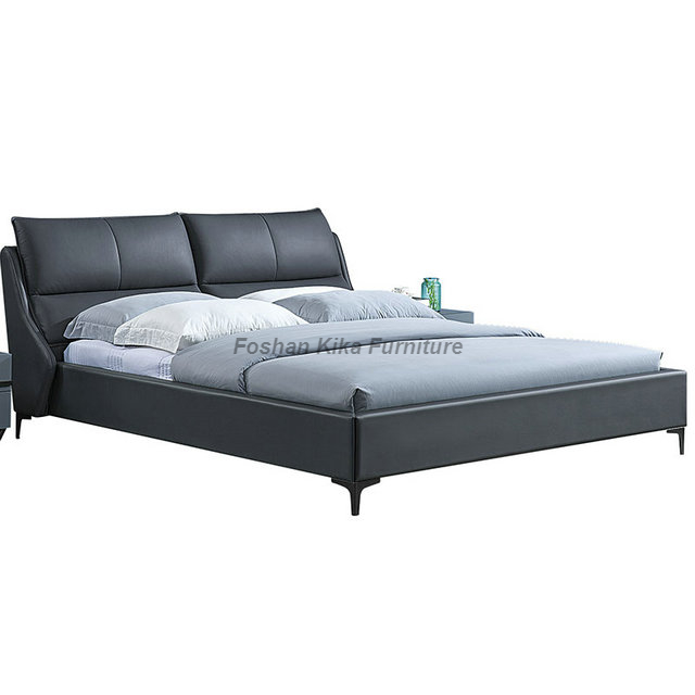 Genuine Leather Bed