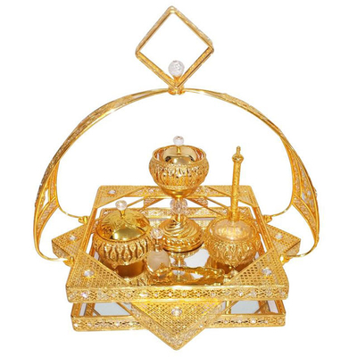 Religious Ornament Incense Burner Set