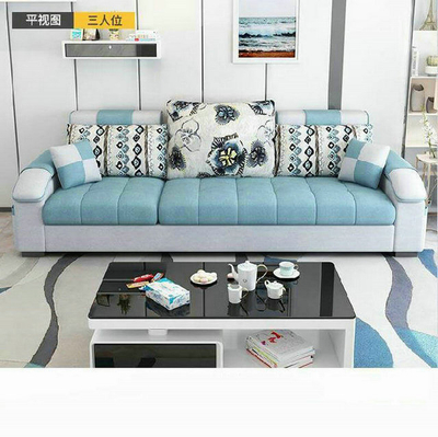 Cream Linen Sofa