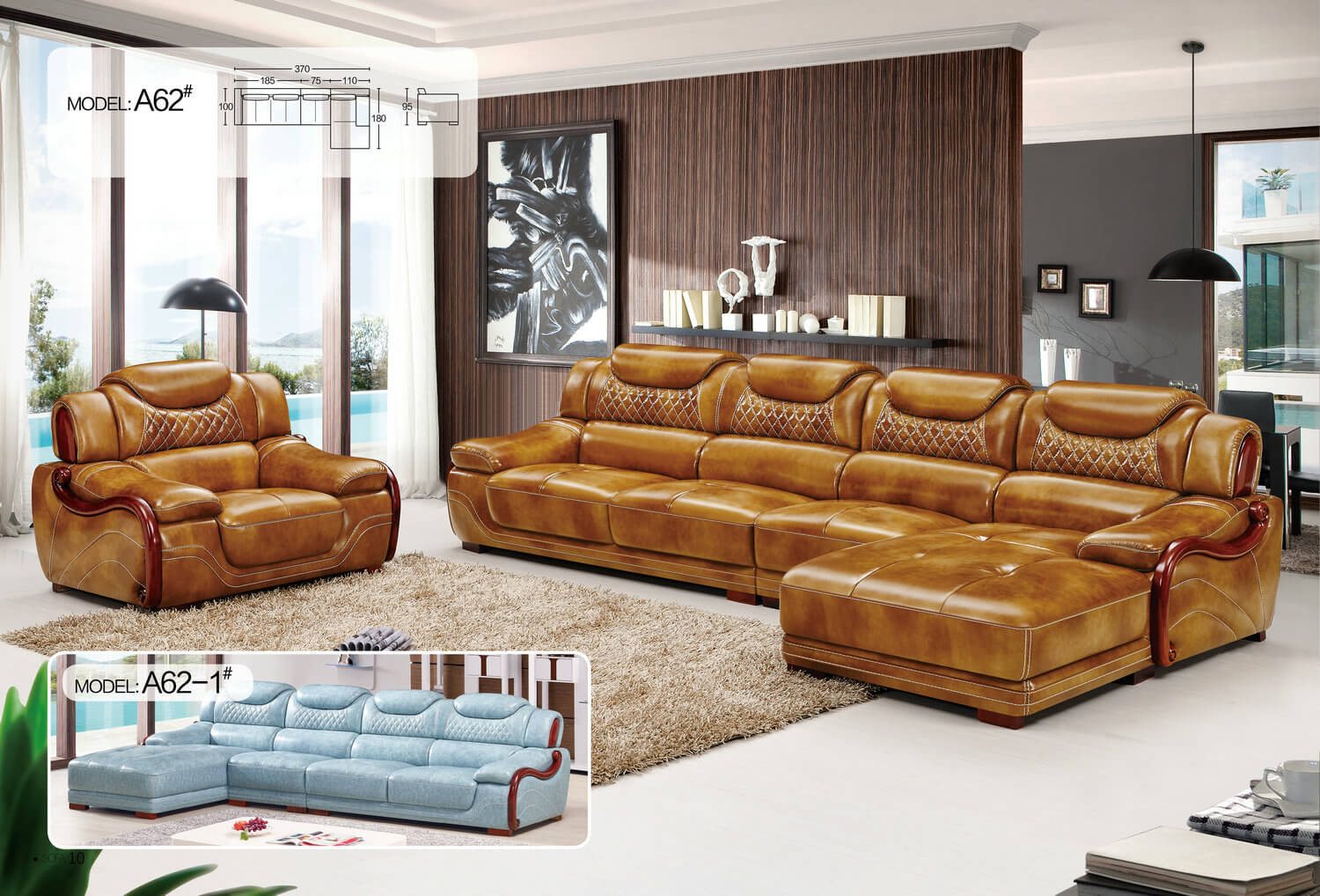 Leather Sofa Set Foshan Kika Furniture Co Ltd Leather Sofa Set Foshan Kika, 100 Leather Sofa Set