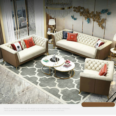 Tufted Sectional Couch