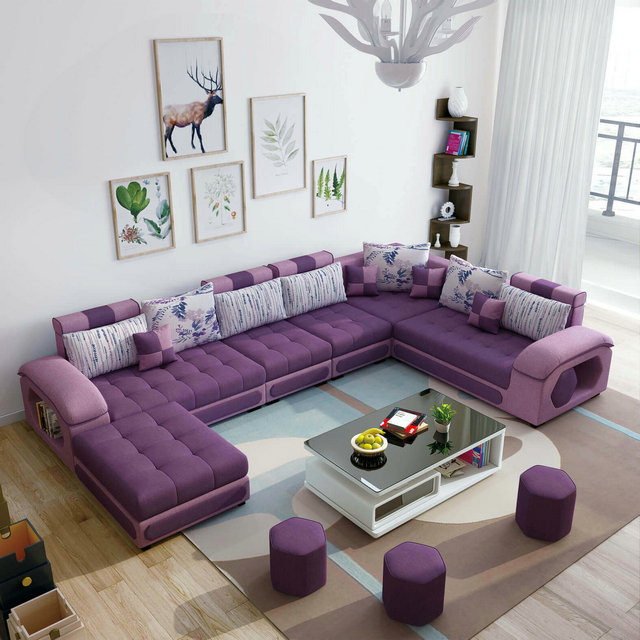 Politiek Twisted boog purple velvet couch - Foshan Kika Furniture Co., Ltd.