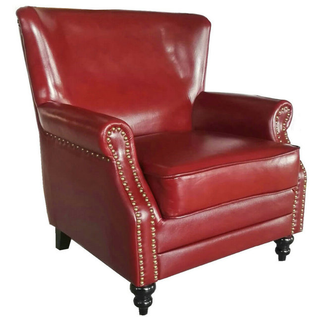 Leather Club Chair