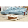 Blue Leather Sofa