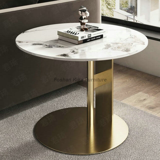 Golden Side Table