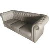 2 Seater Leather Chesterfield Sofa